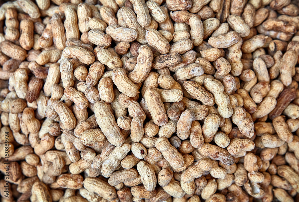Peanuts. texture background. Raw peanuts in market. Peanuts. texture background. Raw peanuts in market.