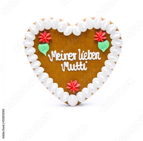 Lebkuchenherz "Meiner lieben Mutti"