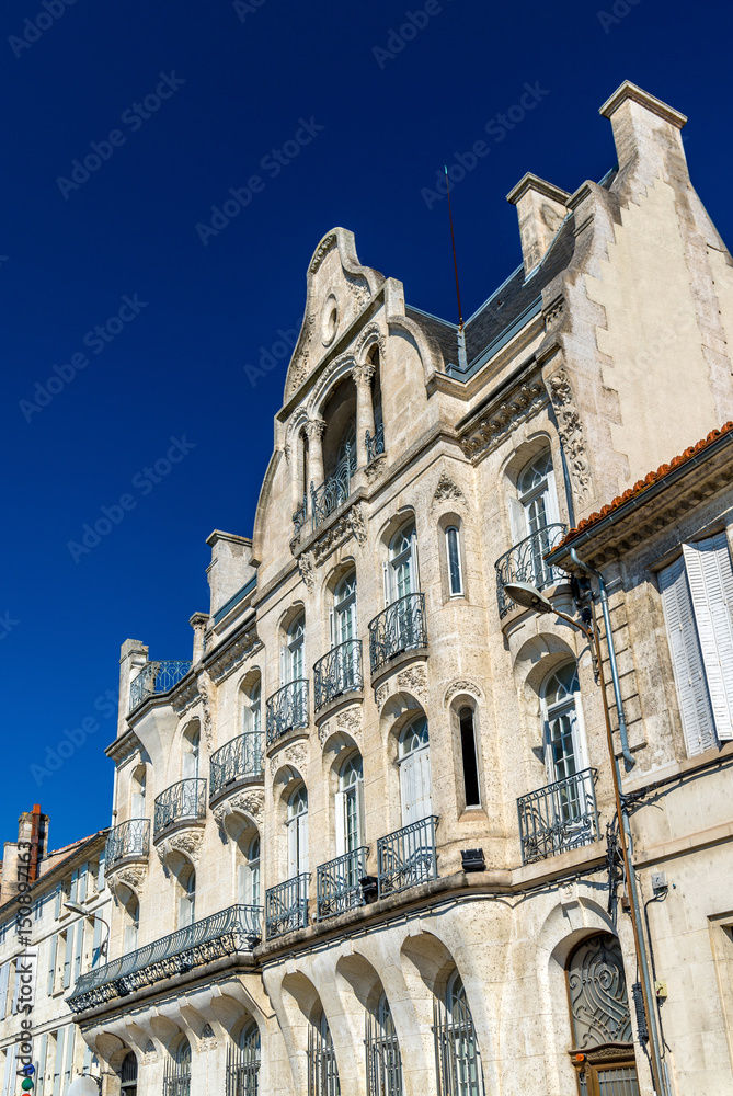 Historic buildings in Angouleme, France