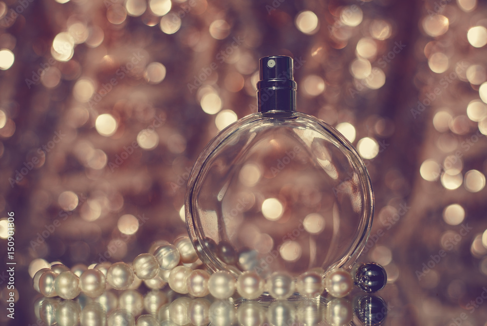 female perfume with white pearls female perfume with white pearls