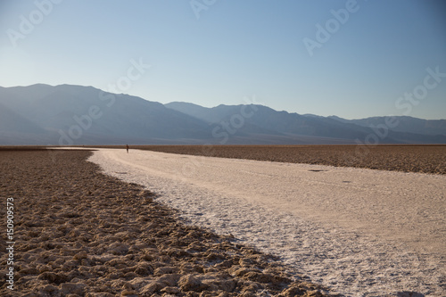 Landscape in Death Valley National Park  USA.