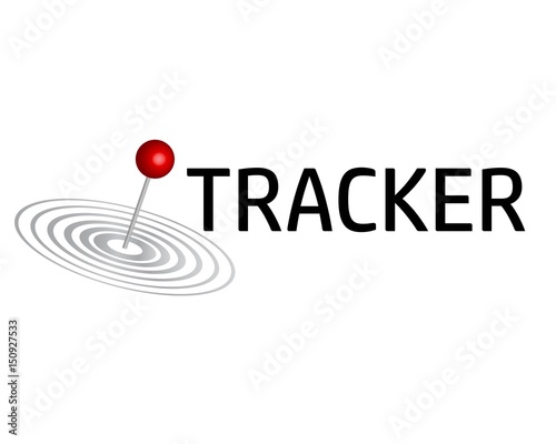 tracker logo vettoriale