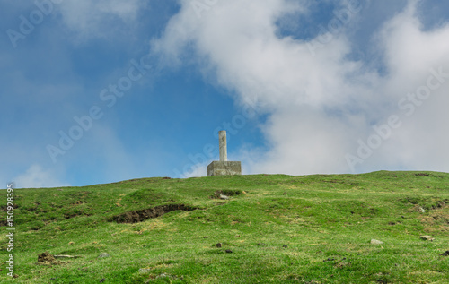 Landscape at Urkiola park in Basque Country