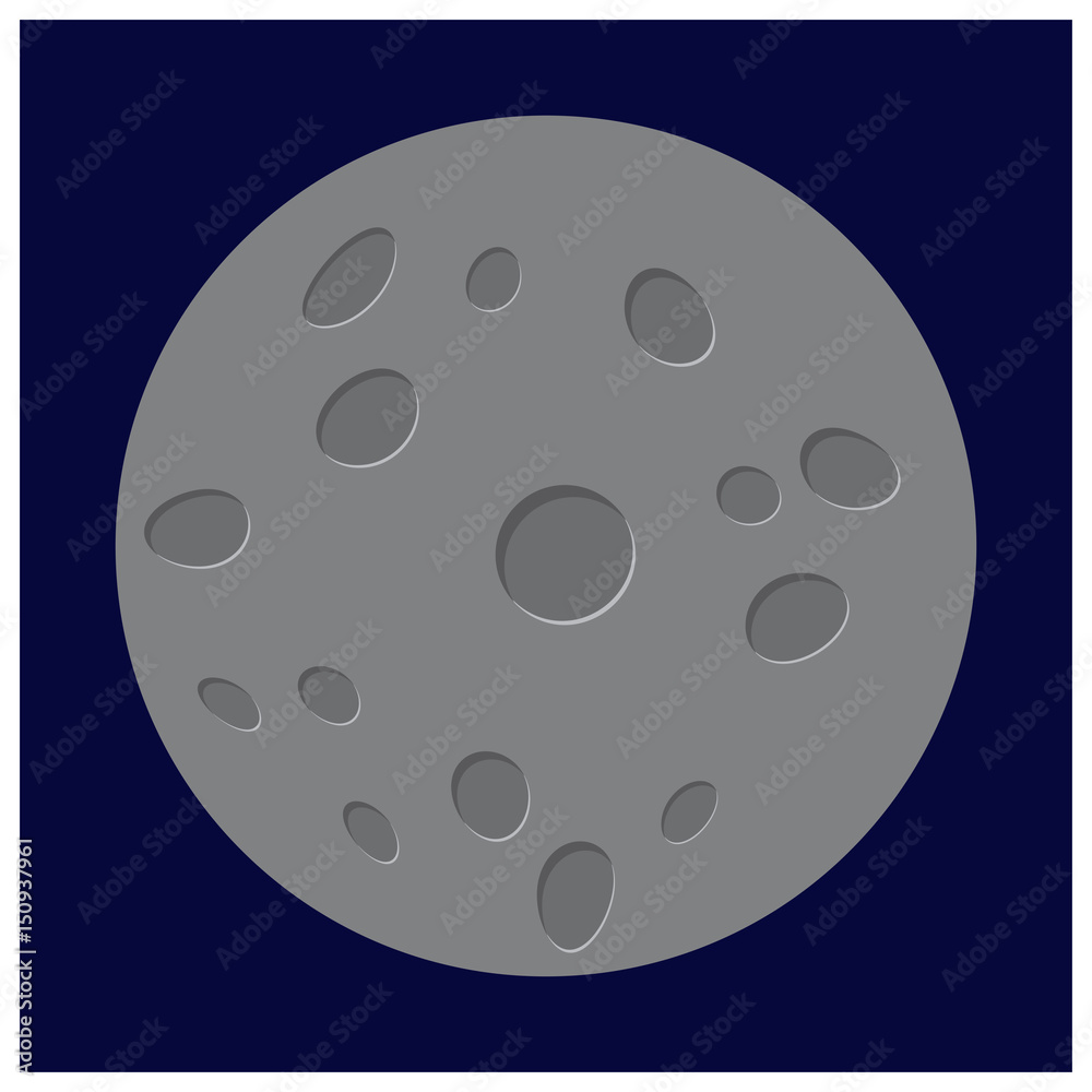 cartoon moon vector symbol icon design. cartoon moon vector symbol icon design.
