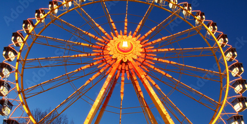 Langzeitbelichtung Riesenrad