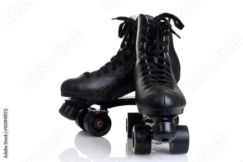 closeup men's roller skates