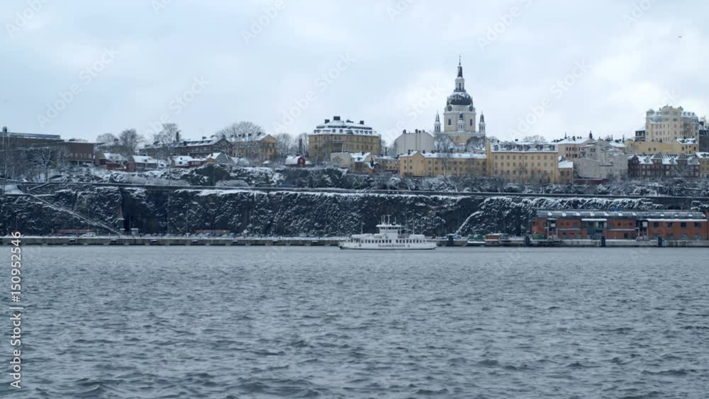 Stockholm Sweden town next to harbour Stockholm Sweden town next to harbour