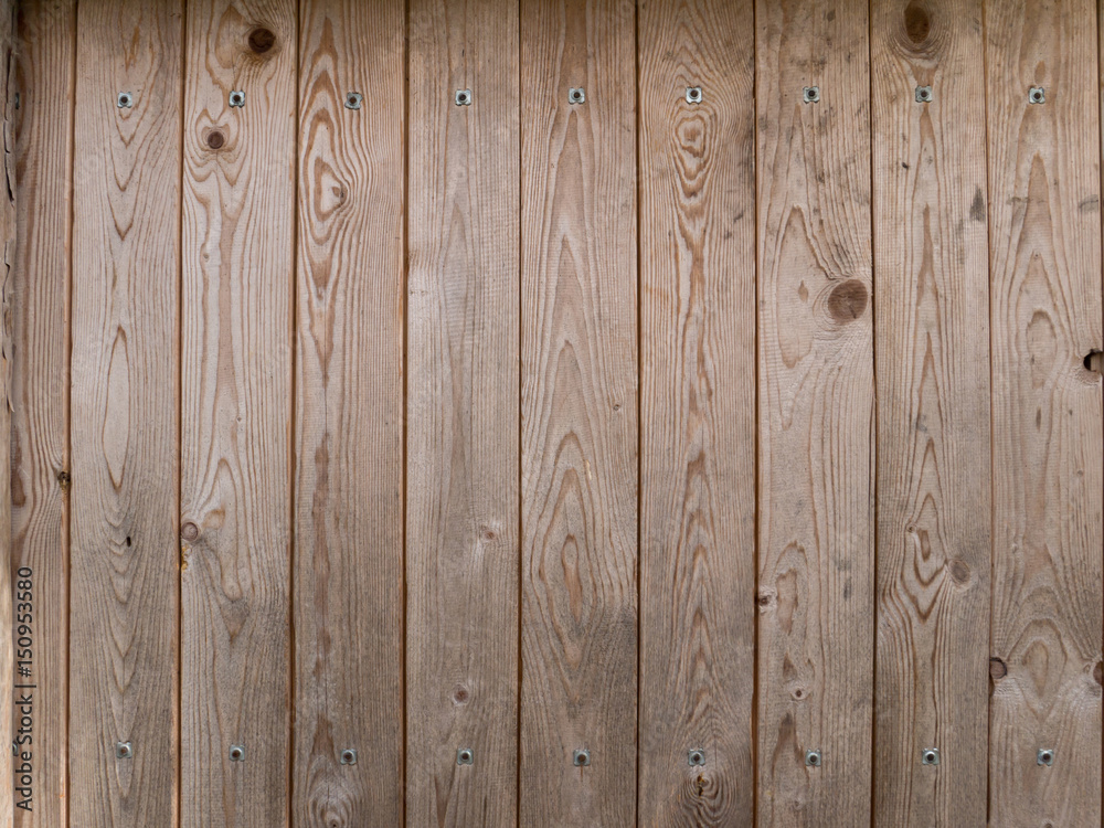 Fototapeta premium Wooden brown planks