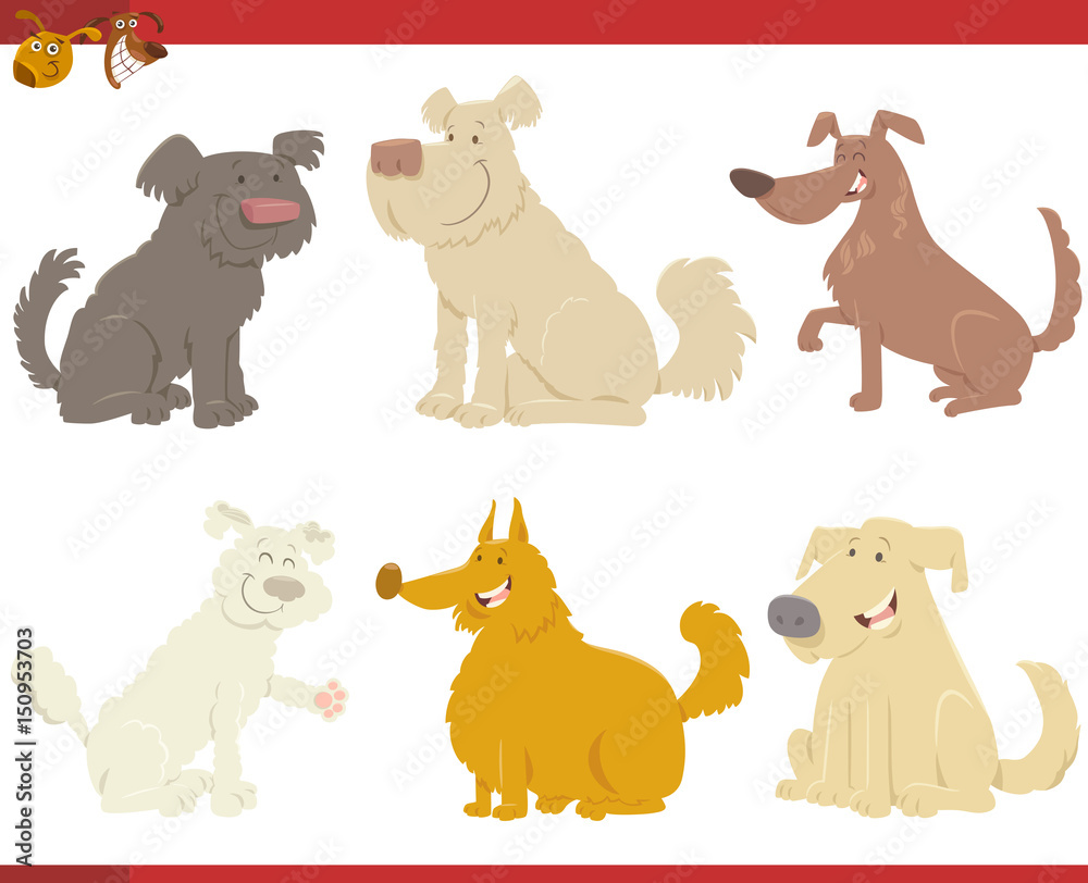 happy dogs cartoon characters happy dogs cartoon characters