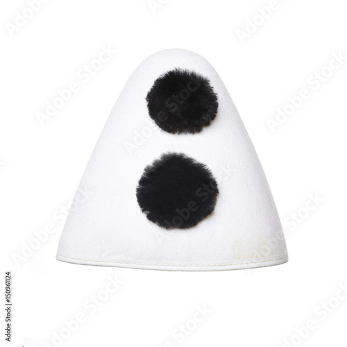 Canvas-taulu chapeau de Pierrot noir et blanc