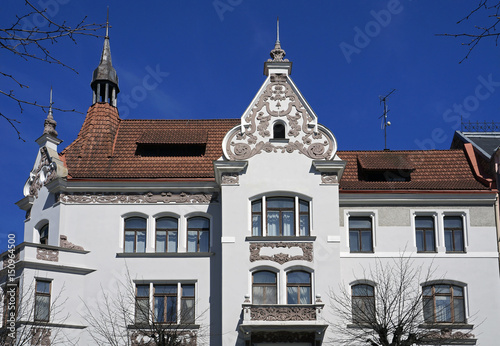 Riga, Elizabetes 13, Neo-Renaissance and Art Nouveau building