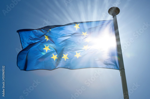 europe union européenne drapeau symbole uni politique économie photo