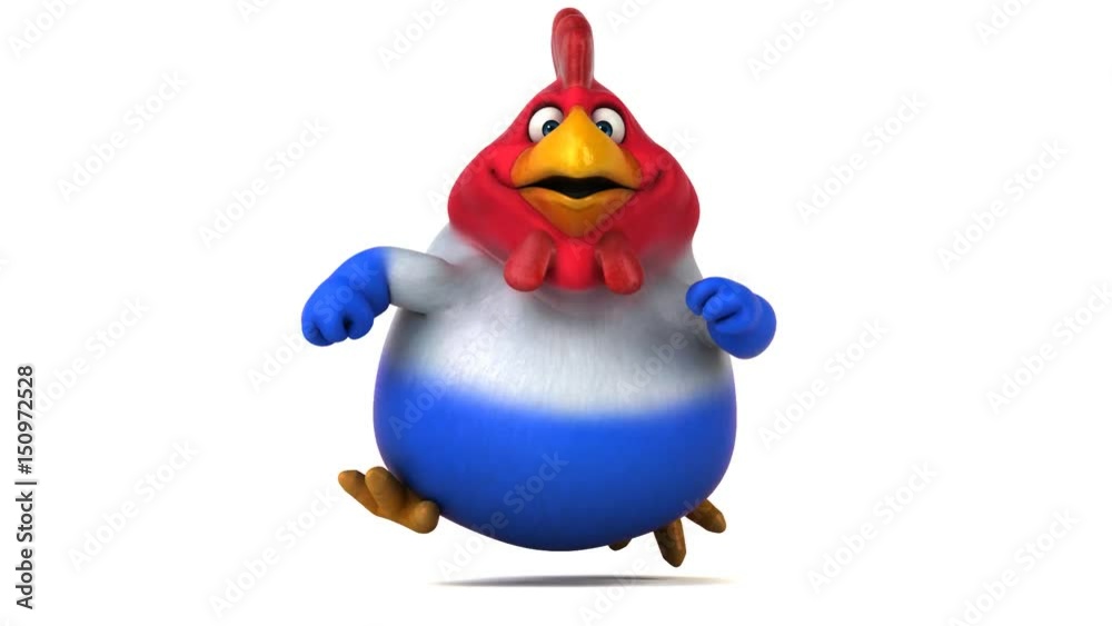 French chick - 3D Animation French chick - 3D Animation