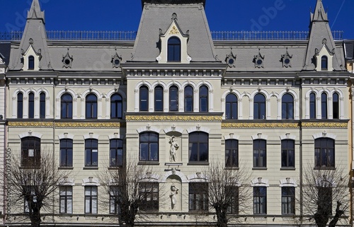 Riga, Elizabetes 17, a historical building with elements of Art Nouveau and eclecticism
