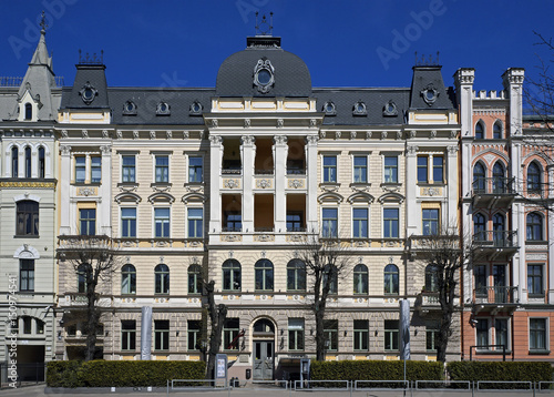 Riga, Elizabetes 19, a historical building with elements of neoclassicism and eclecticism
