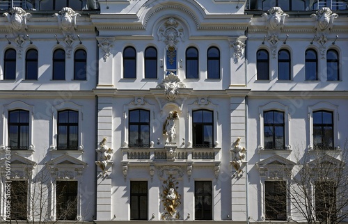 Riga, Ausekla 4, in a historic building with elements of eclecticism and Art Nouveau