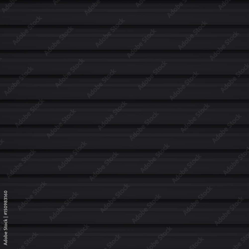Volume realistic embossing texture, iron fence, black 3d geometric pattern, design vector dark background Volume realistic embossing texture, iron fence, black 3d geometric pattern, design vector dark background
