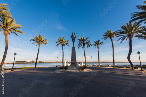 Plus Ultra monument in La Rabida,Spain photo