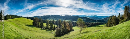 Panorama in den Bergen
