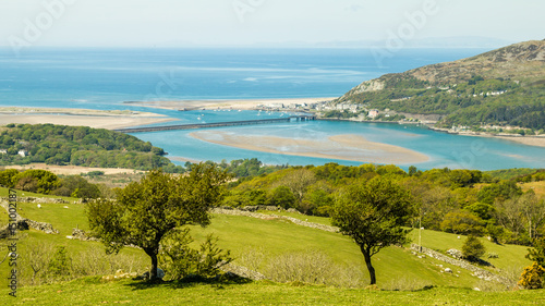 Looking down on Barmouth from Cregennen A Welsh Landscape  © Chriswphoto
