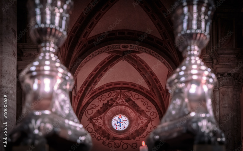 Fototapeta premium Church rosette