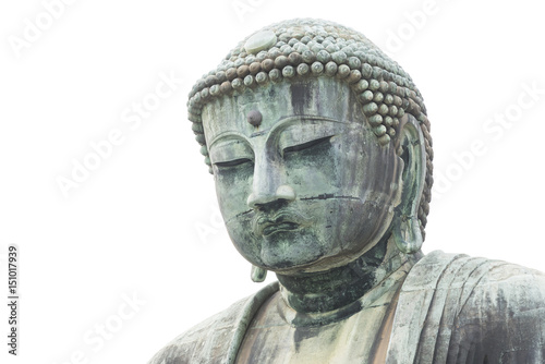 Japanese Buddha statue, iso...