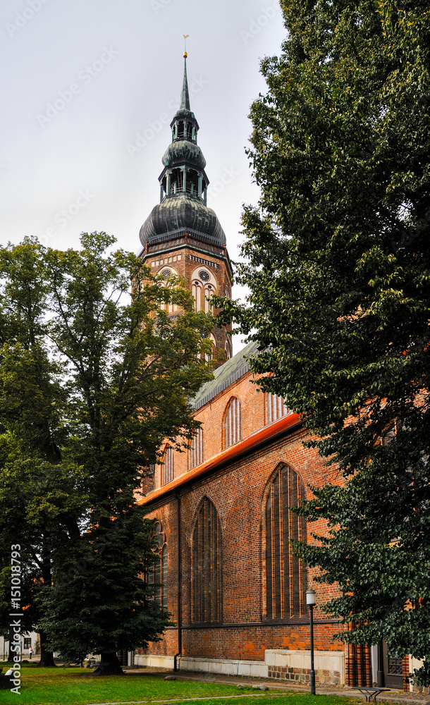 Dom St. Nikolai, Hansestadt Greifswald, Mecklenburg Vorpommern, Deutschland