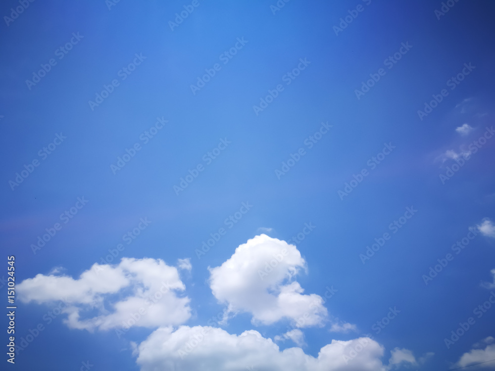 summer sky with clouds summer sky with clouds