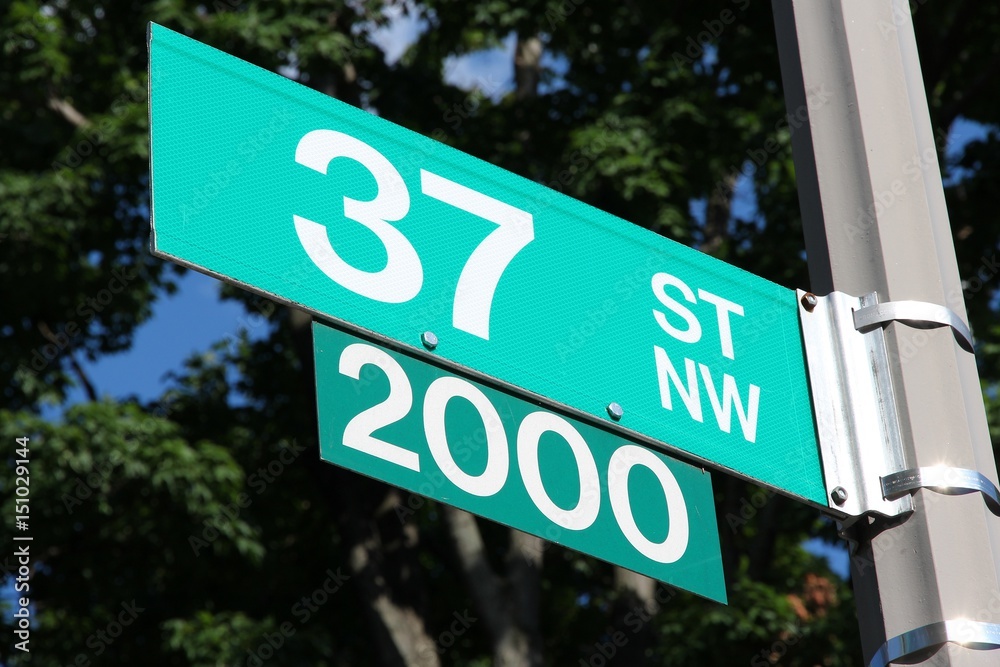 Fototapeta premium Street in Washington DC