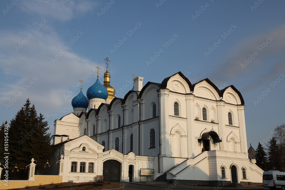 Annunciation Cathedral in Kazan Kremlin, Tatarstan. Russia.
