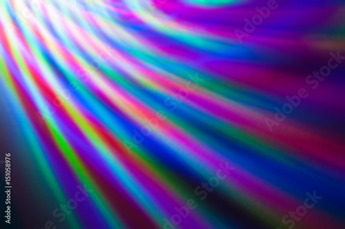 Abstract background of colored lights in a motion photo