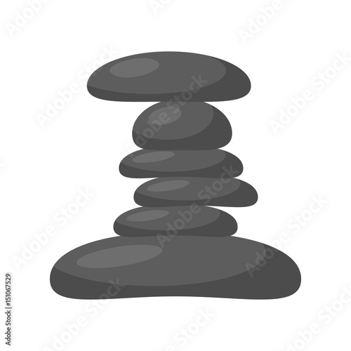 spa stones vector symbol icon design.