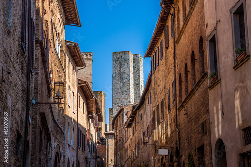 San Gimignano, Tuscany. Italy © cone88