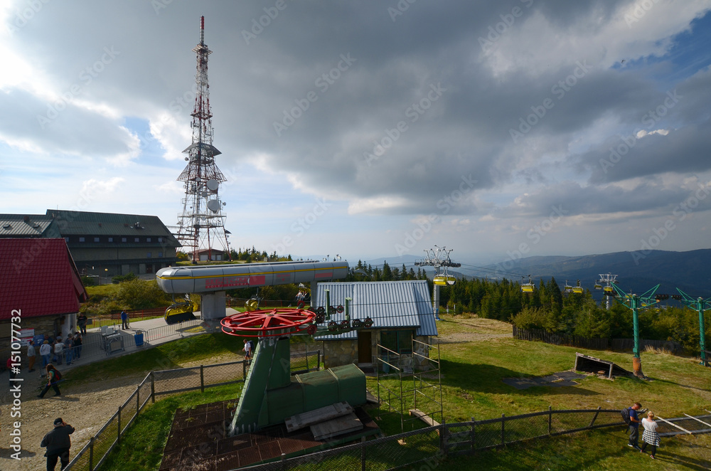 Skrzyczne (Beskidy Mountains in Poland)