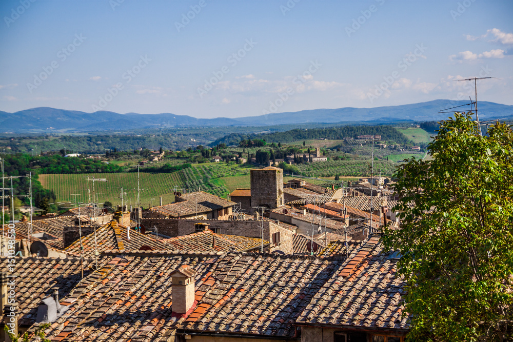 San Gimignano, Tuscany. Italy