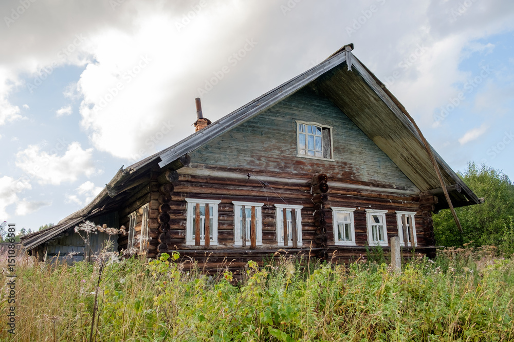 Abandoned old house in village Abandoned old house in village