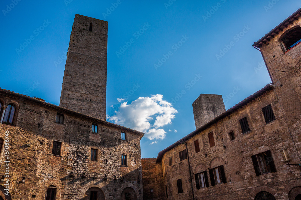 Fototapeta premium San Gimignano, Tuscany. Italy