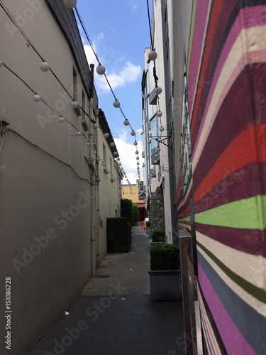 Colorful Stripes and Chairs photo