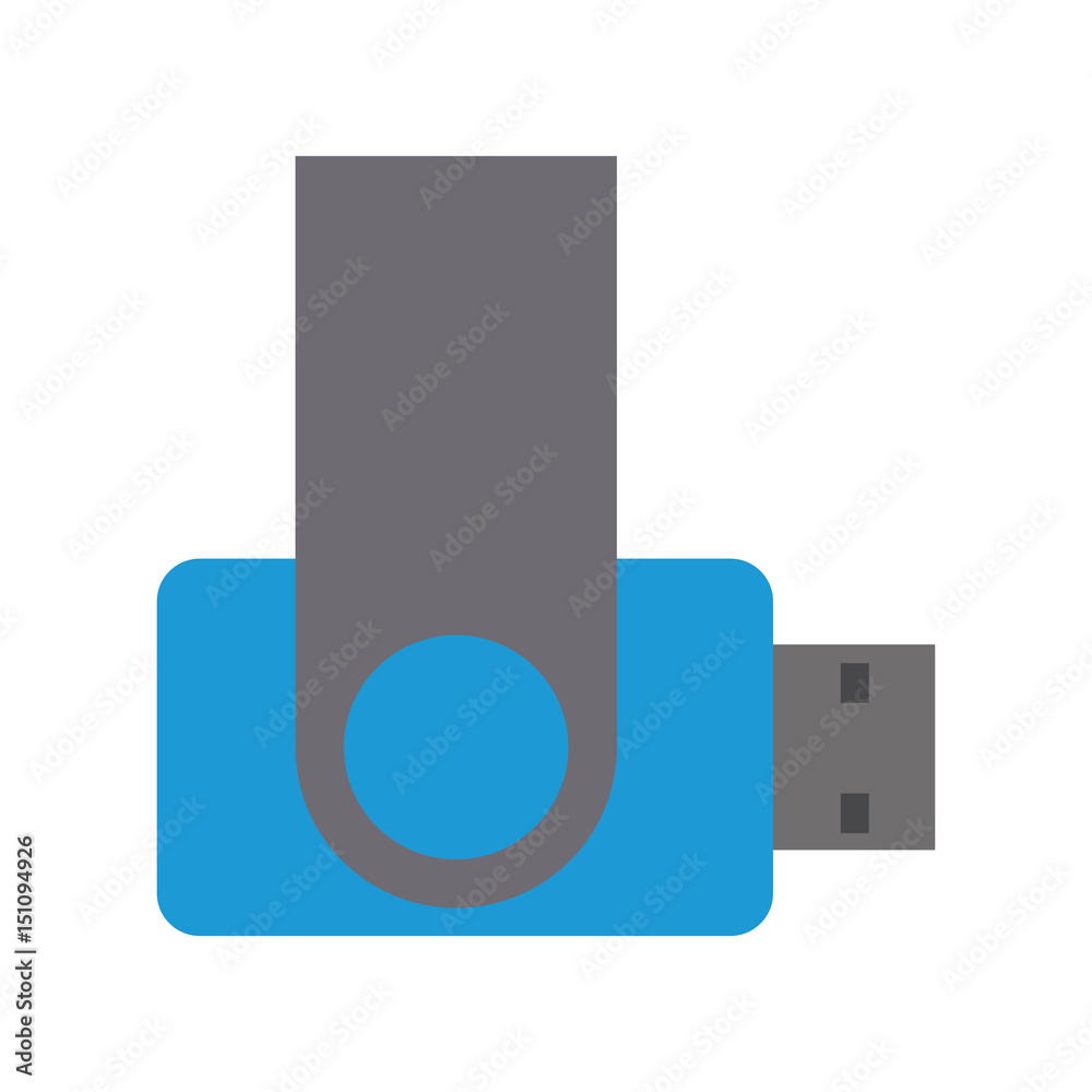 USB connection technology icon vector illustration graphic design USB connection technology icon vector illustration graphic design