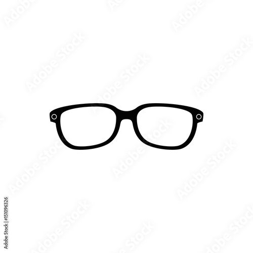 Vintage fashion glasses icon vector illustration graphic design