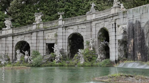 Della Reggia di Caserta. Fountain of Margarita. photo