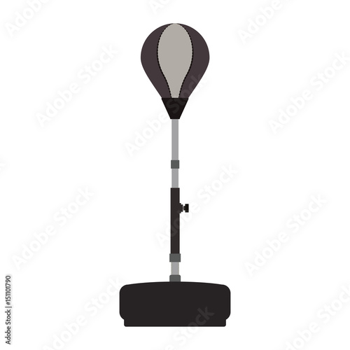 Boxing bag equipment icon vector illustration graphic design