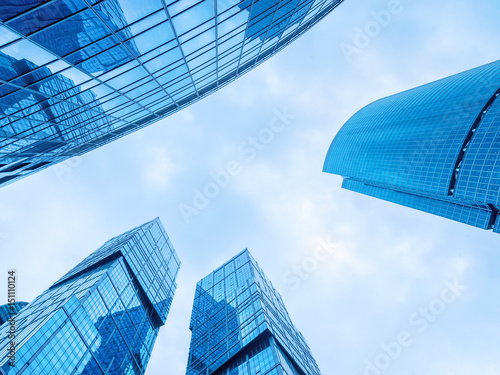Modern office buildings. Lo...