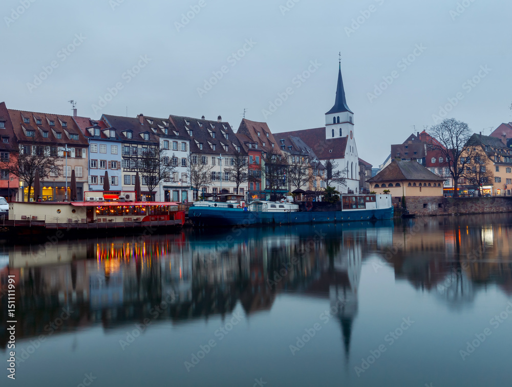 Strasbourg. Quay St. Thomas.