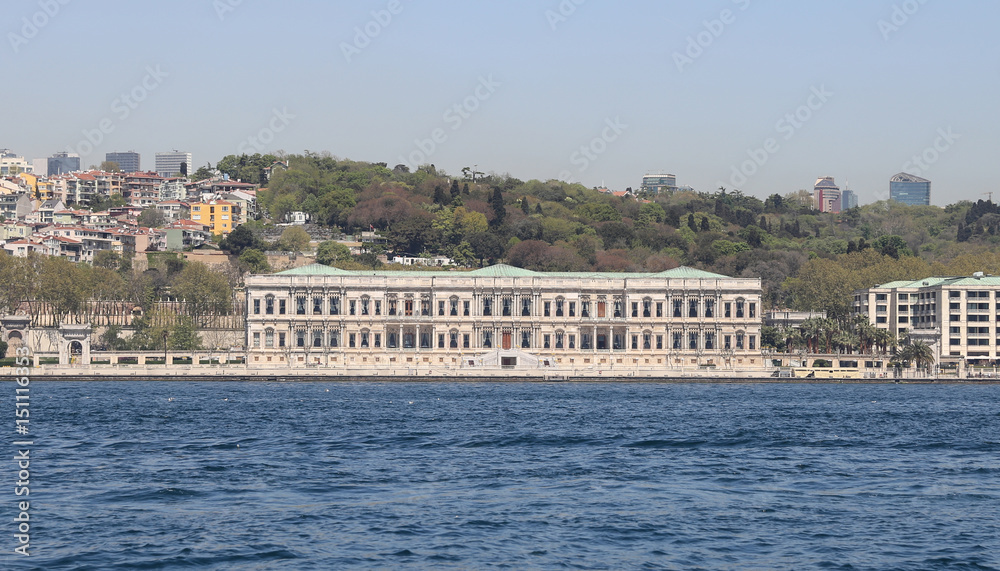 Ciragan Palace in Istanbul City, Turkey Ciragan Palace in Istanbul City, Turkey