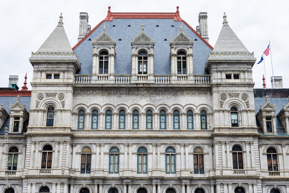 Fototapeta premium New York Capitol Building in Upstate Albany, New York