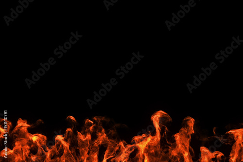 realistic fire flames burn movement frame