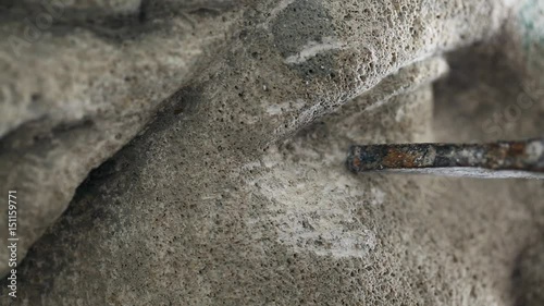 Wallpaper Mural Sculptor is working on the creation of a monument Torontodigital.ca