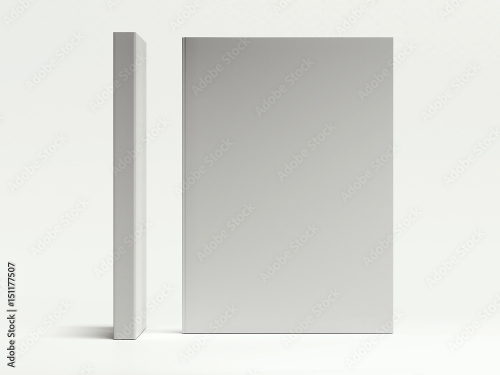 Blank gray book. 3d rendering Blank gray book. 3d rendering