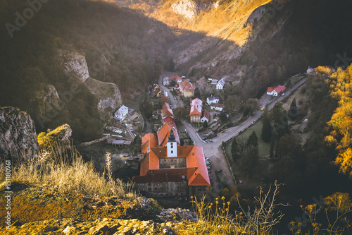 Wallpaper Mural Traveling in the Czech Republic. Hiking in a mountains. Near Prague Svatý Jan pod Skalou. Torontodigital.ca